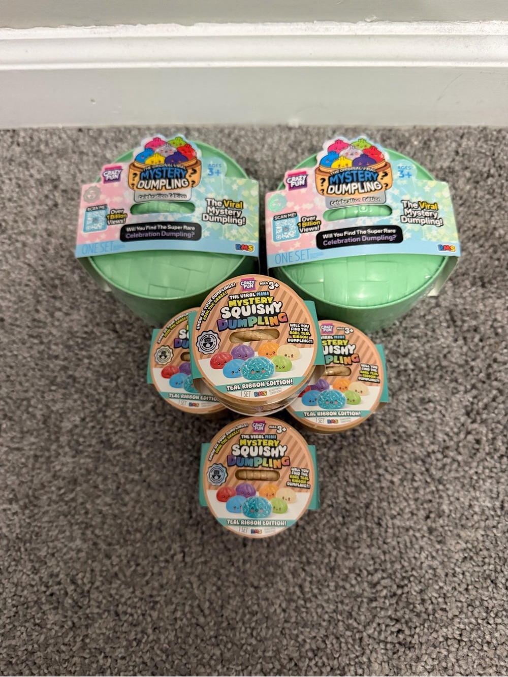 NEW RMS Mystery Dumplings - Celebration and Teal Ribbon Edition